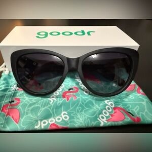 goodr Breakfast Run to Tiffany’s, OG design, black matte gold accents w/o box